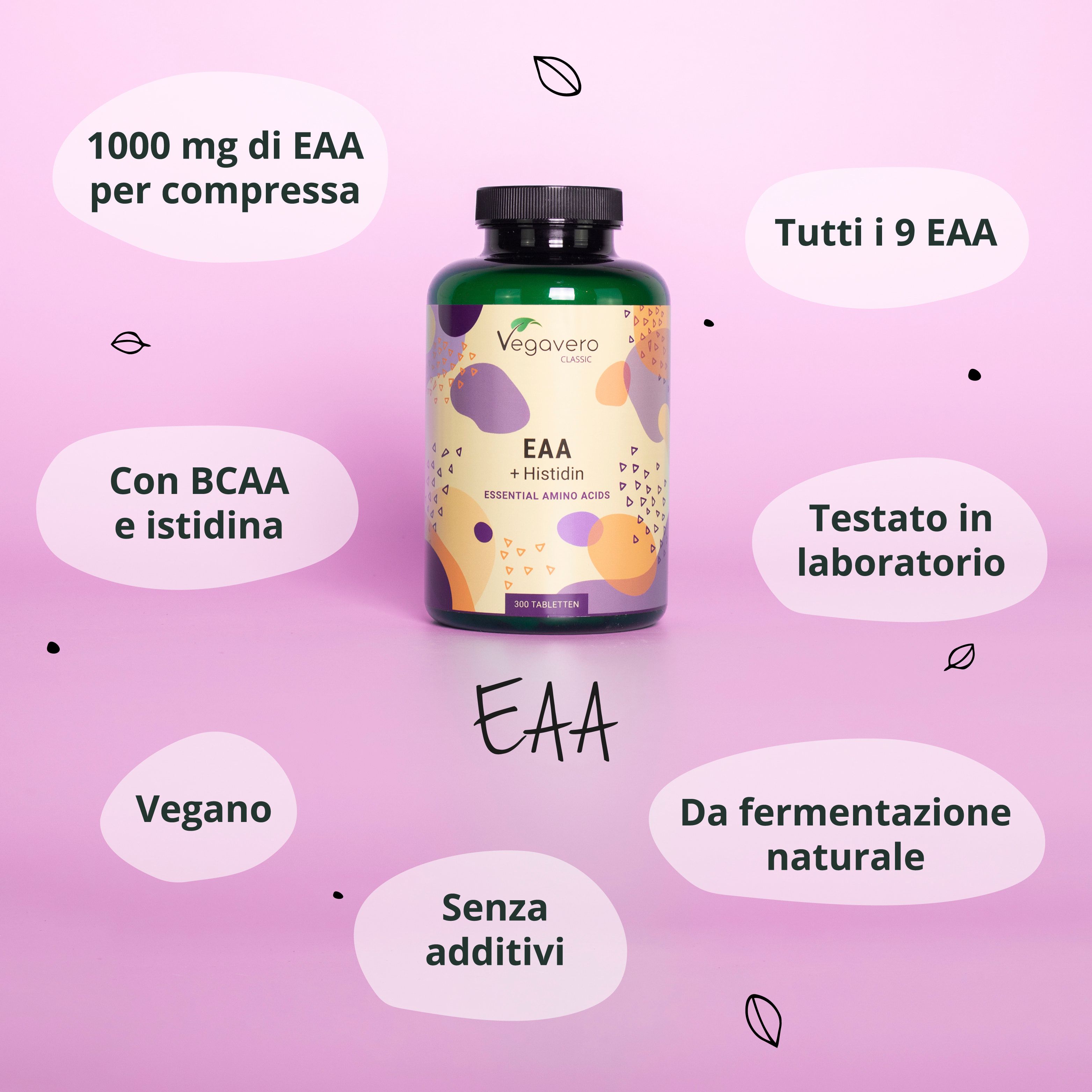 VEGAVERO EAA - Aminoacidi Essenziali