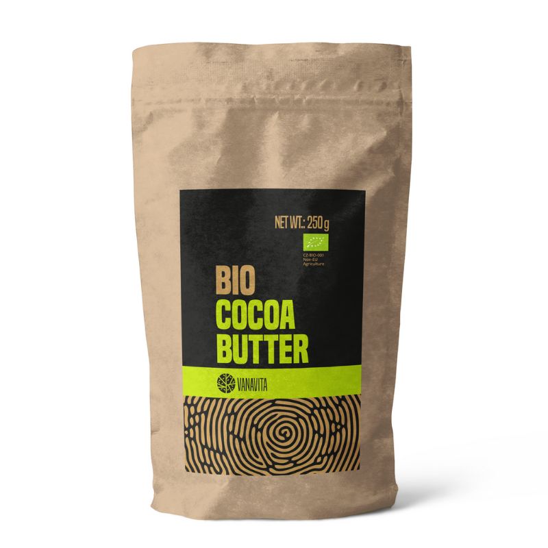 GymBeam Burro di Cacao BIO grasso vegetale alimentare