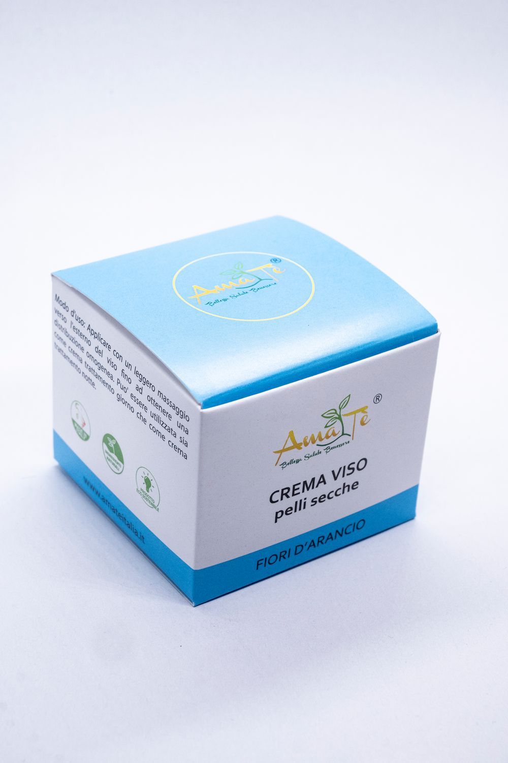 Amatè Crema Viso Pelle Secca - Fiori d'Arancio