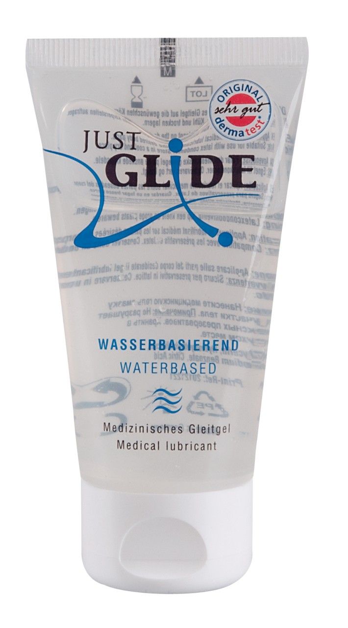 Tubo di lubrificante Just Glide a base acquosa