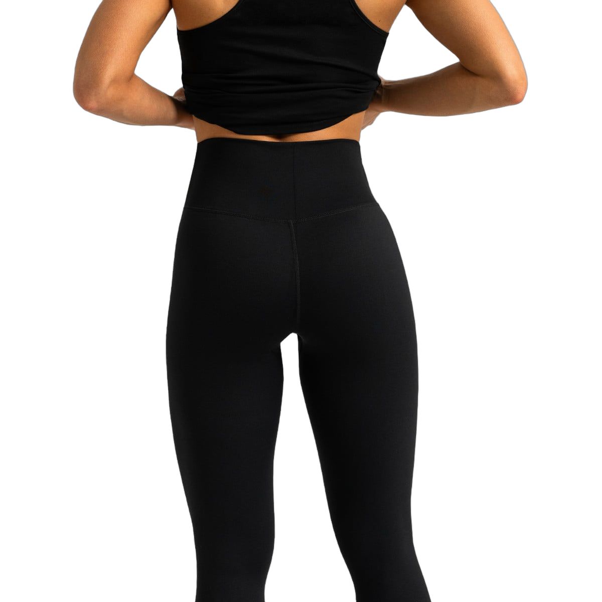 GymBeam Leggings donna Limitless Black a vita alta senza tasche