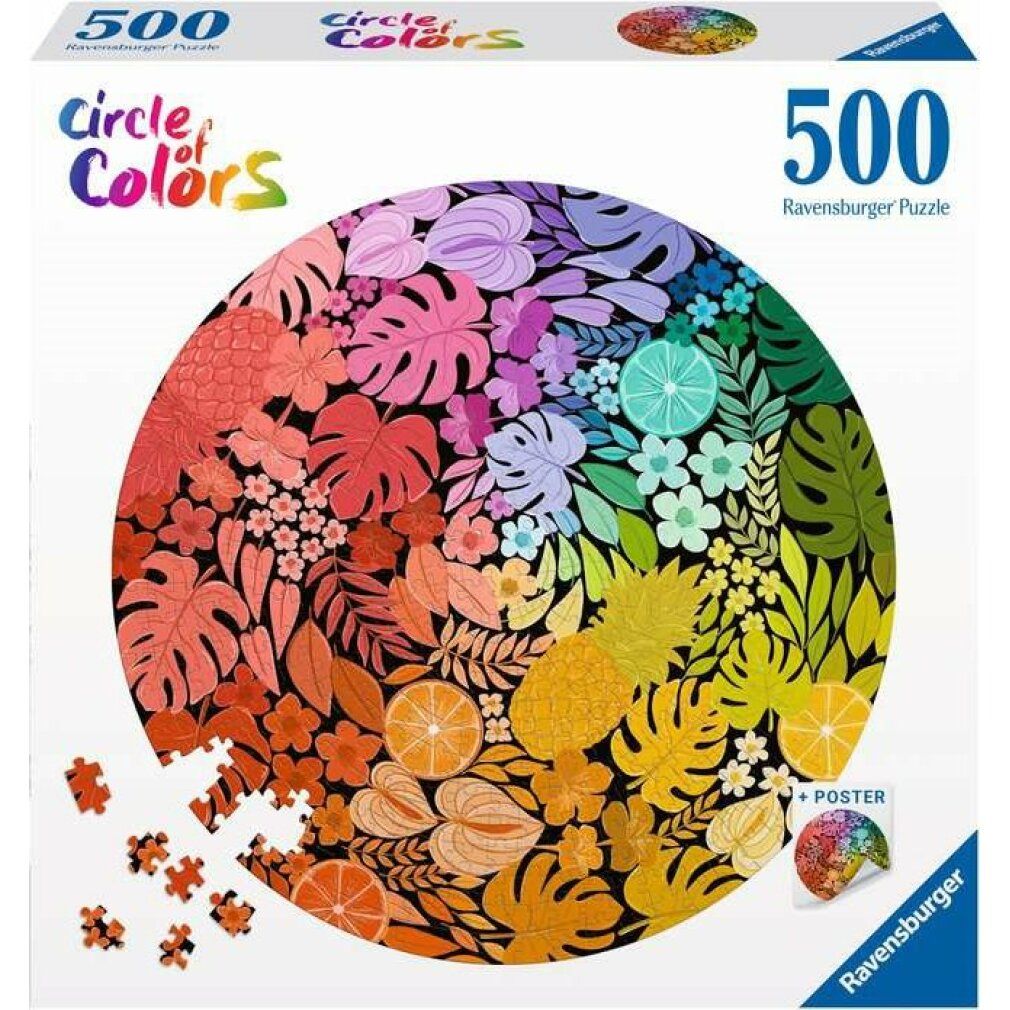 Puzzle da 500 Pezzi - Circle of Colors: Tropical