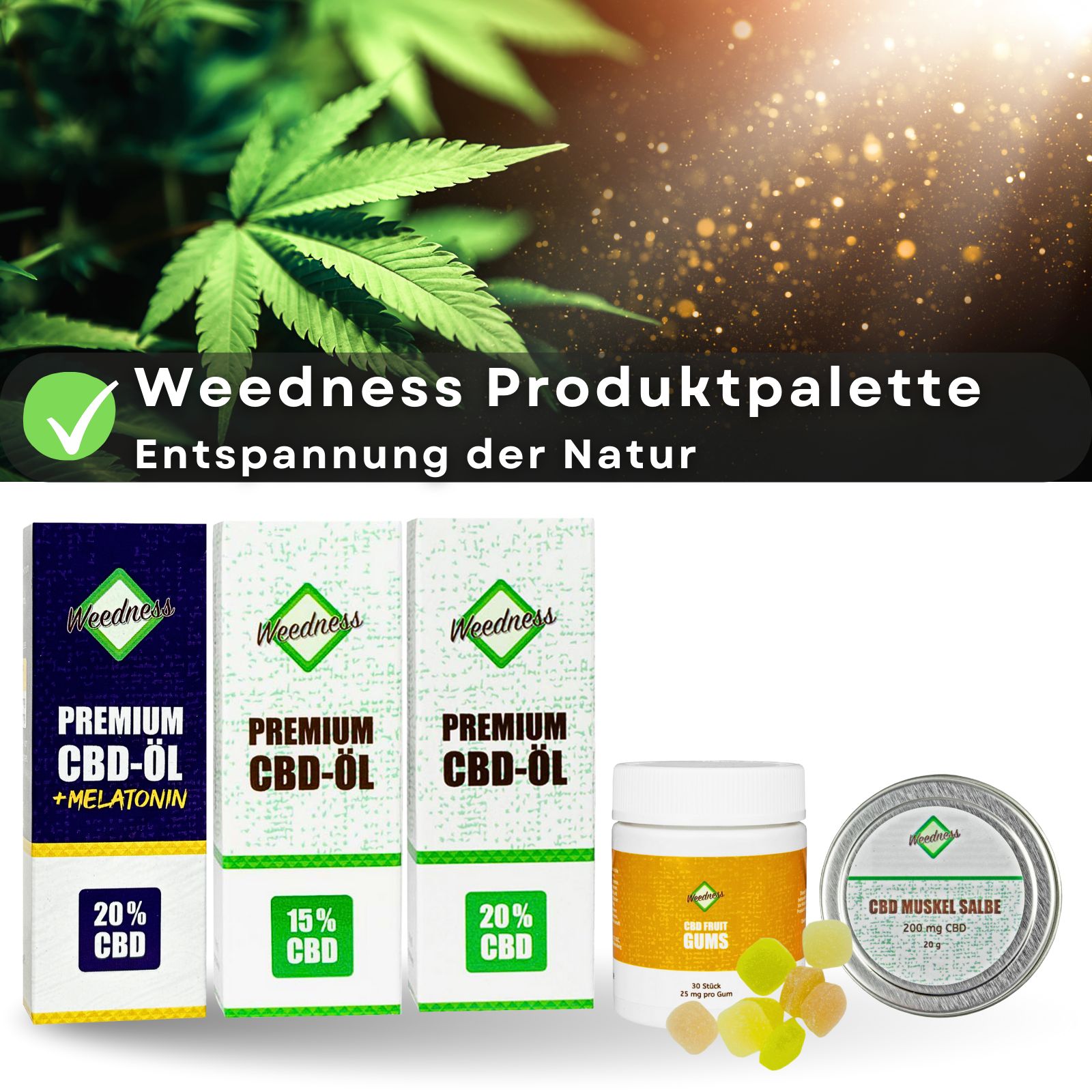Lovelyness - caramelle gommose alla frutta e olio di CBD con 25 mg in diversi gusti