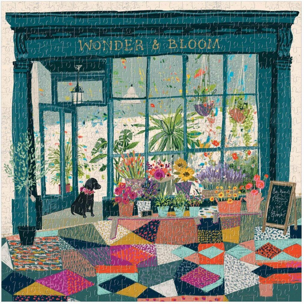 galison Puzzle quadrato Florist Wonder&Bloom 500 pezzi