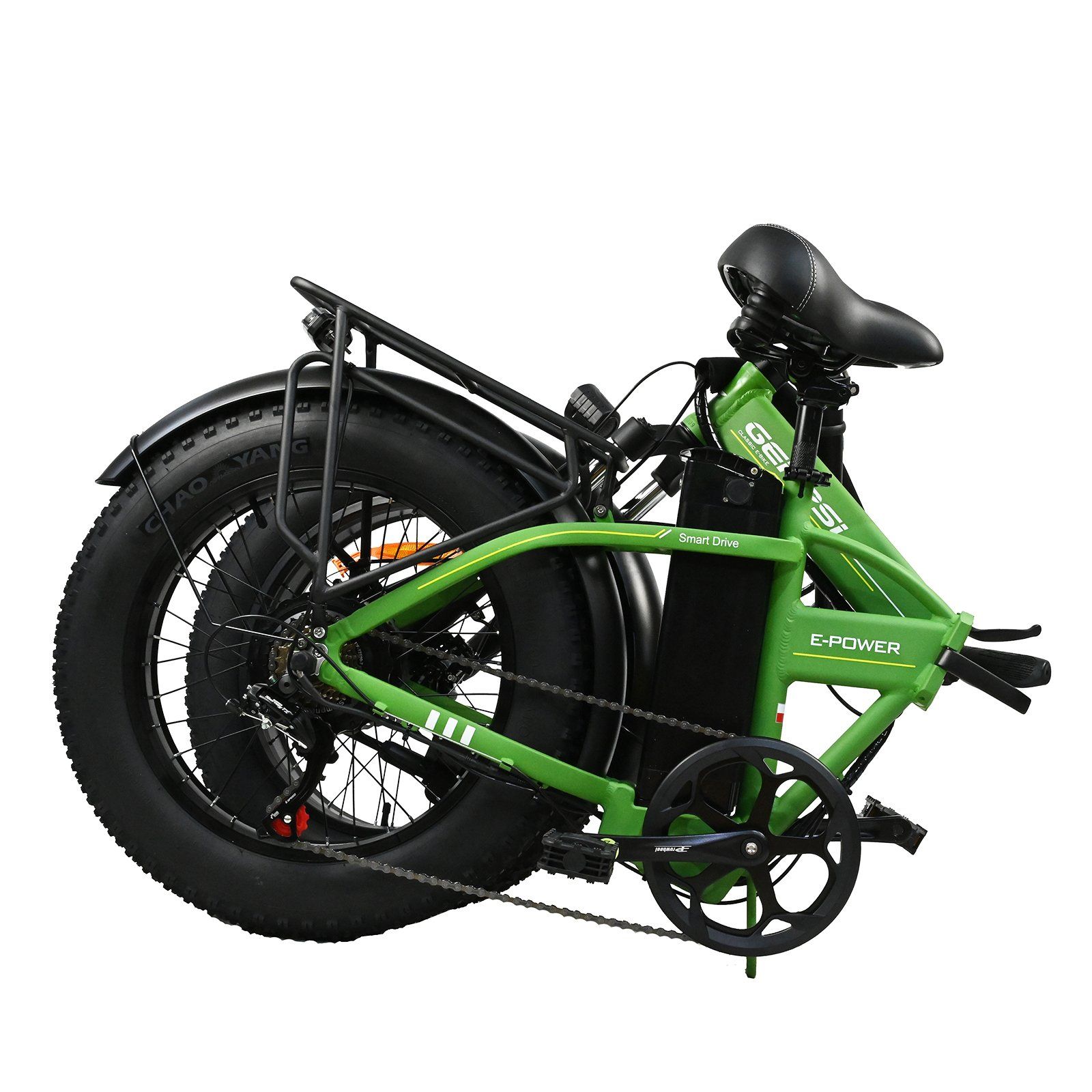 BAOLUJIE DZ2002 Bicicletta elettrica per adulti, batteria rimovibile da 48 V 16 Ah