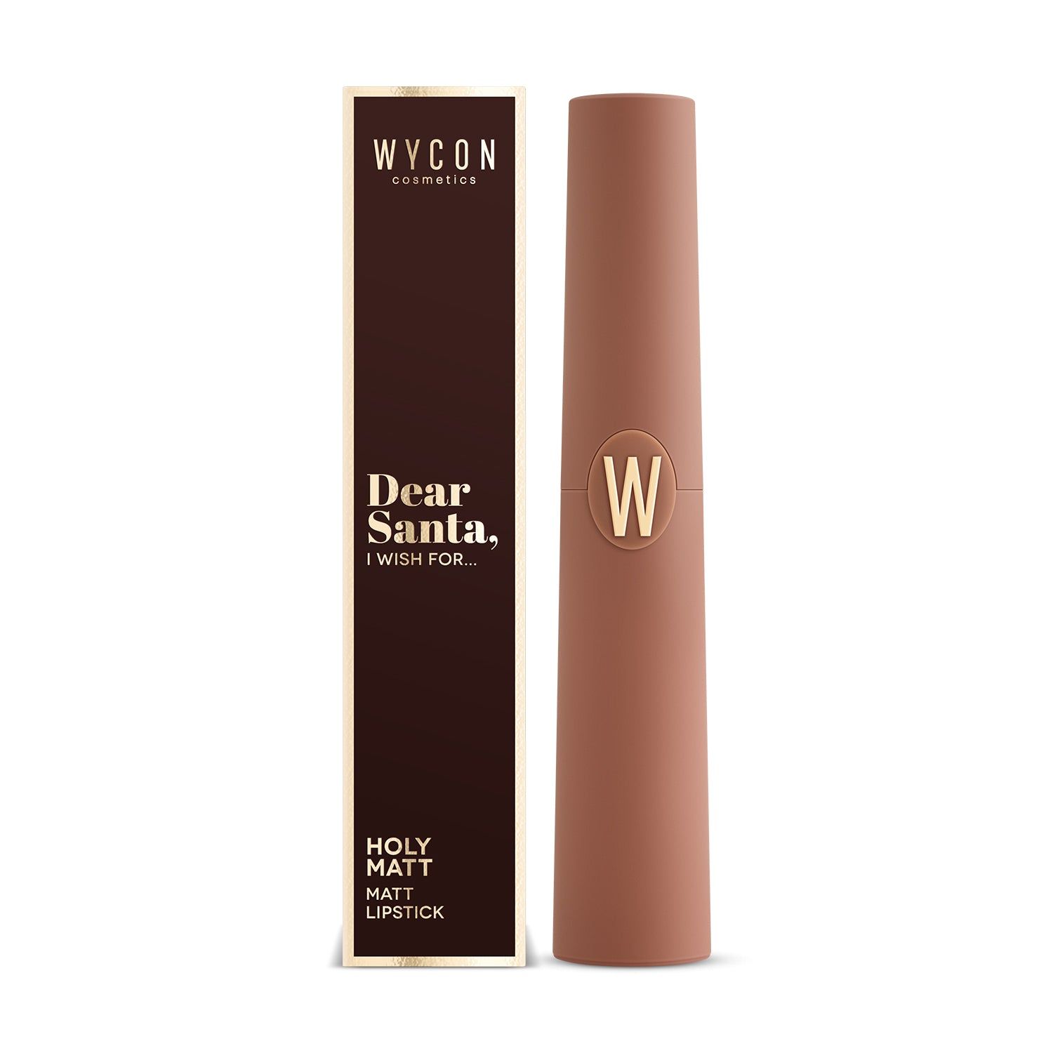 WYCON cosmetics HOLY MATT Rossetto matt dal tocco vellutato 03 CARAMEL SPICE