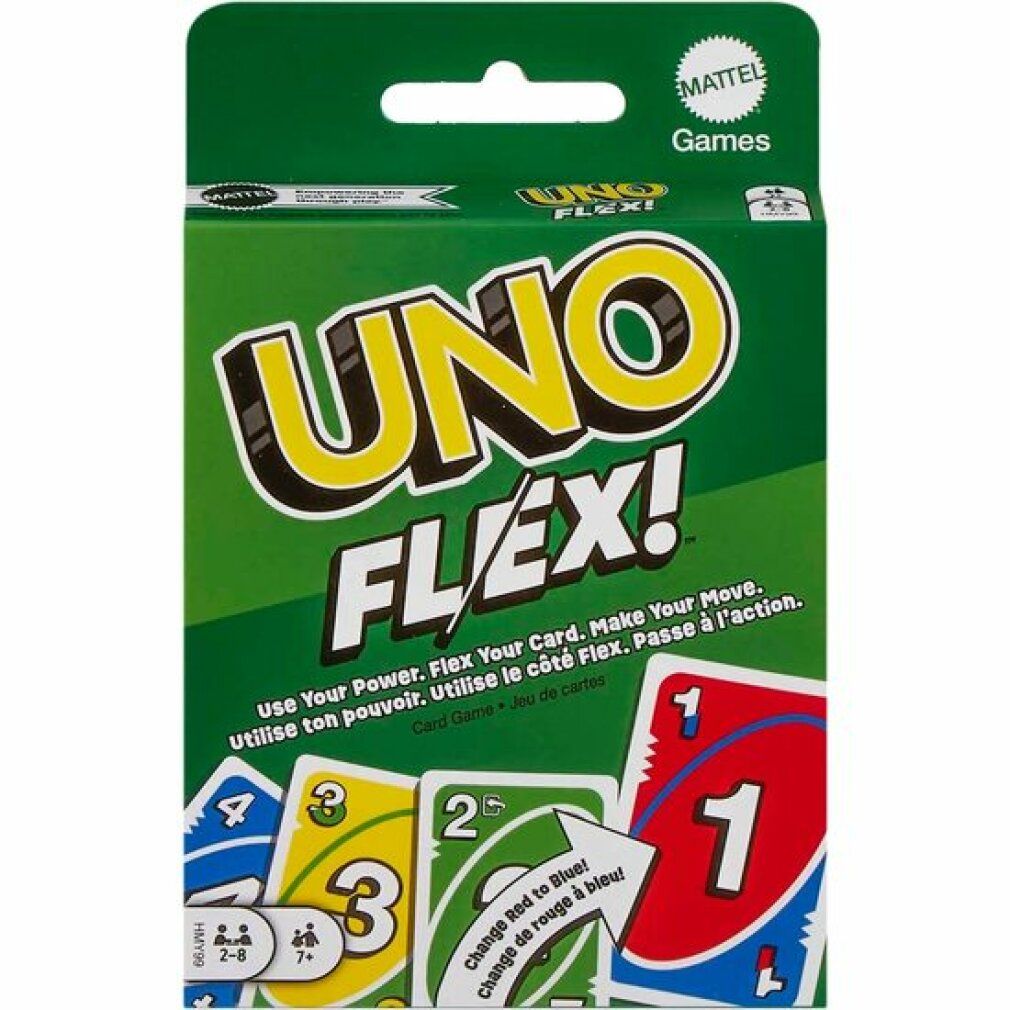 Mattel Games uno Flex per 2-6 giocatori a partire dai 7 anni, HMY99.