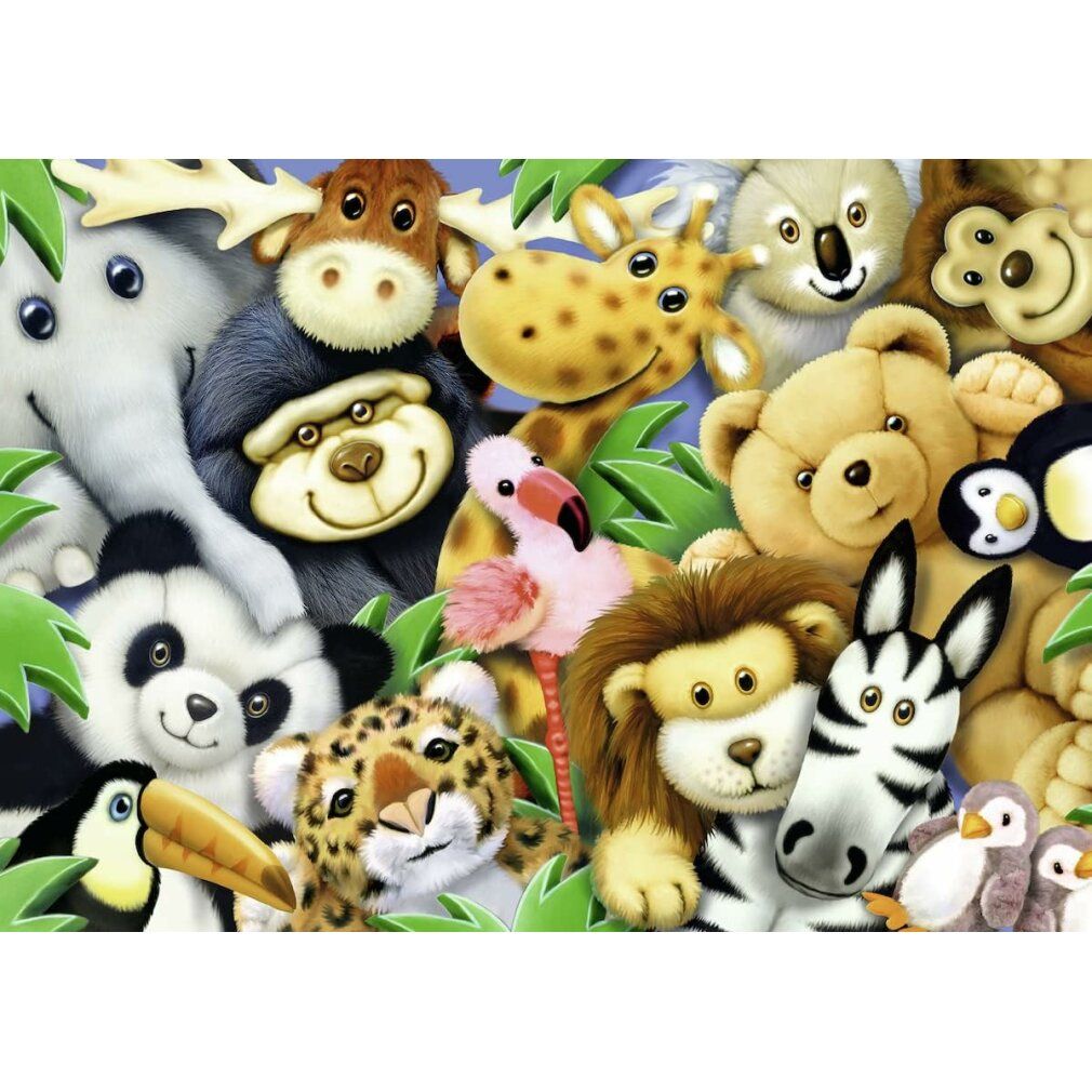 Puzzle ravensburger Plüschtiere 35 pezzi