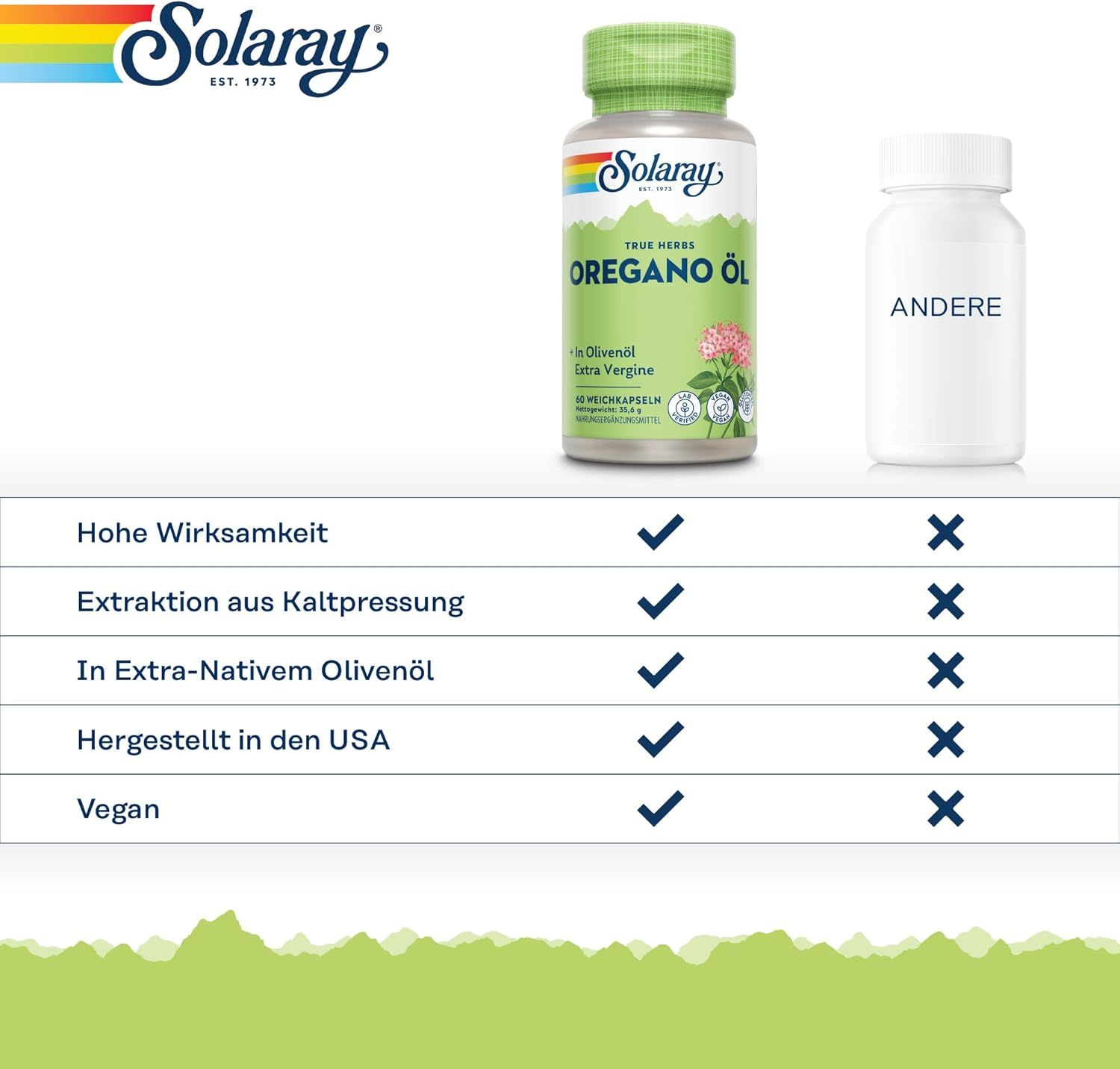 Solaray Softgel all’Olio di Origano
