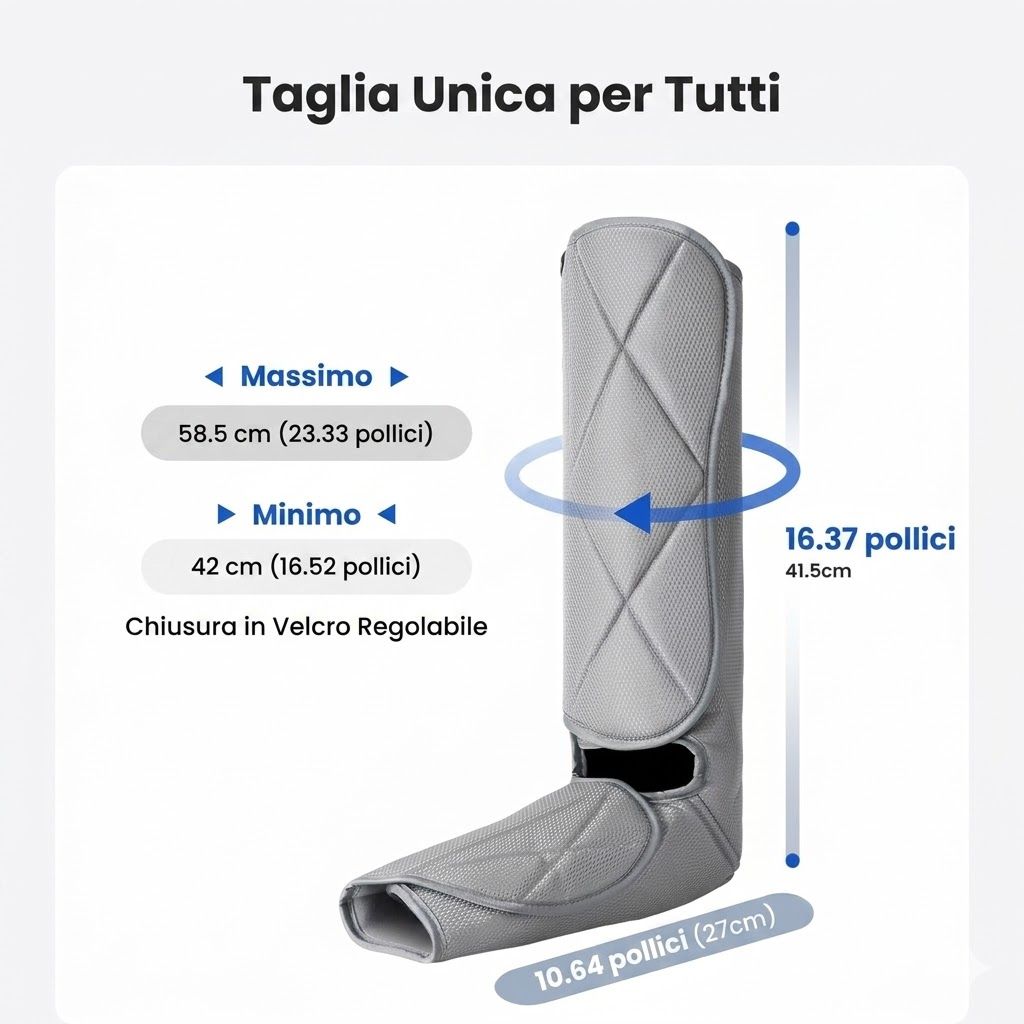 RENPHO Massaggiatore ad aria per gambe per il relax