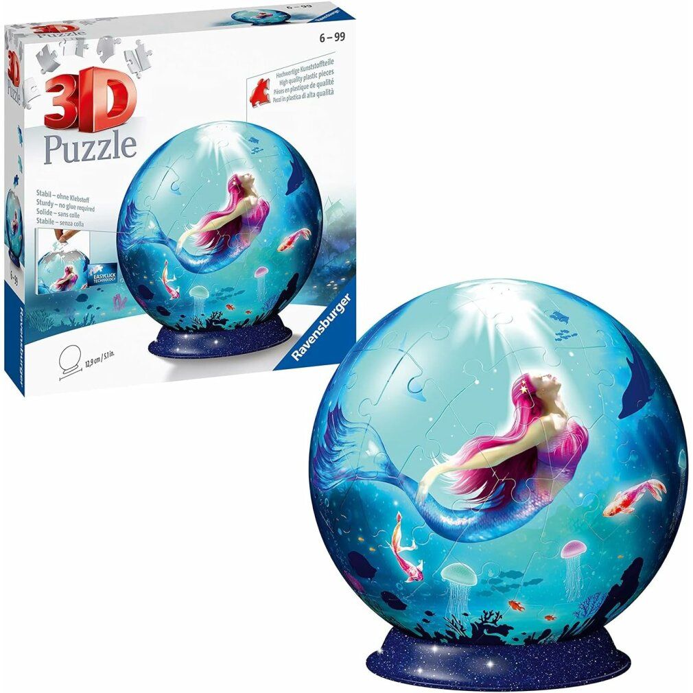 Palla puzzle ravensburger sirena 72 pezzi