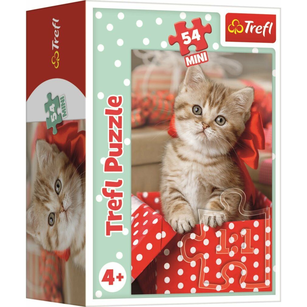 Puzzle di trefl con animali carini: 54 pezzi