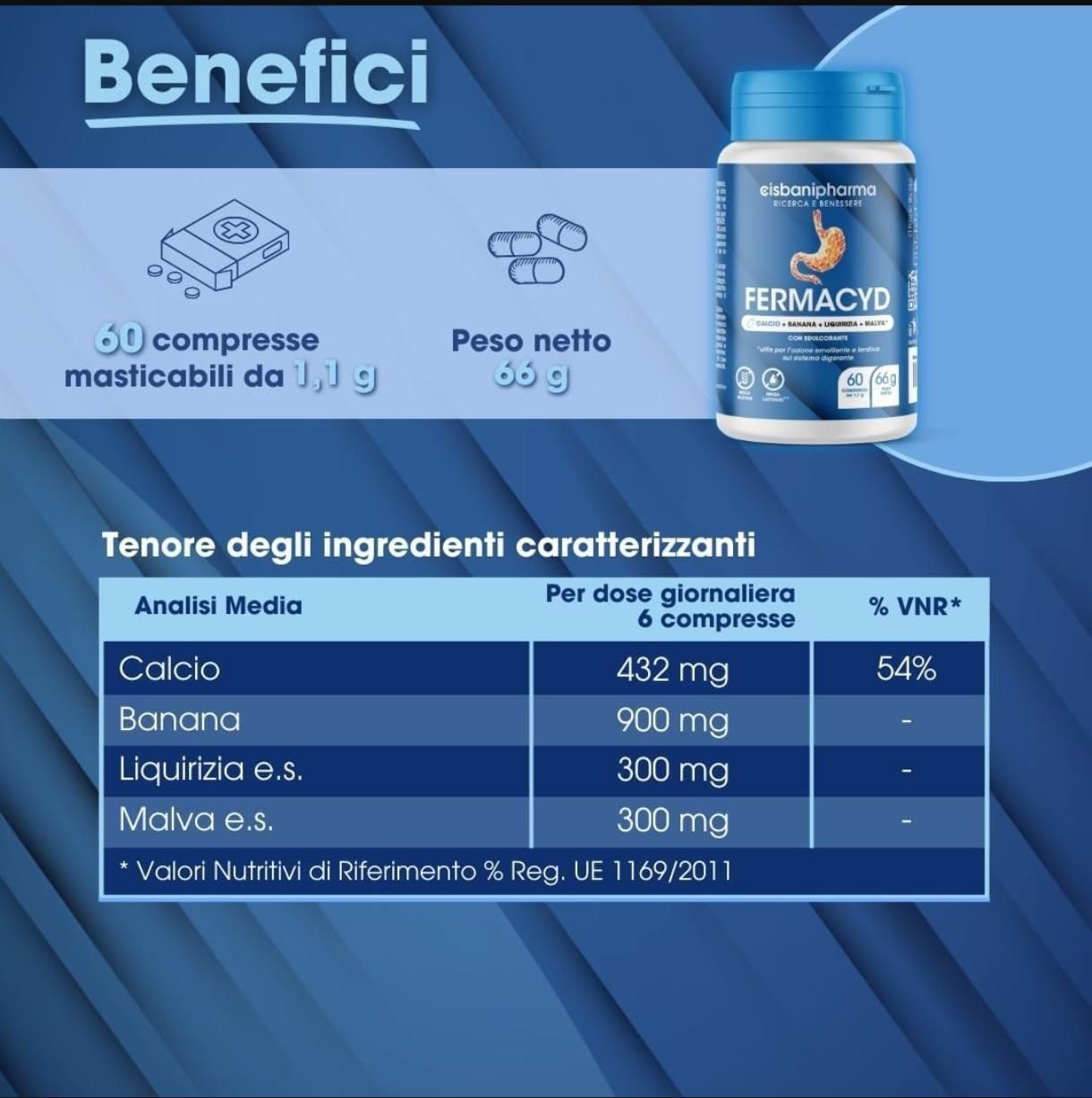 Cisbani Pharma Fermacyd - compresse - gastroprotettore e antiacido