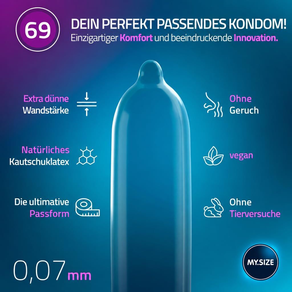 MY.SIZE Classic Preservativi Taglia 7 69mm