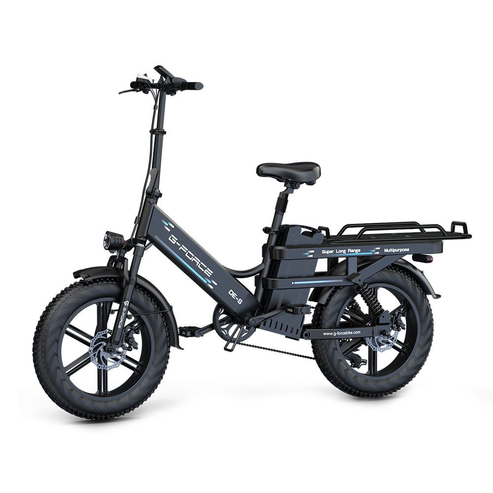 G-FORCE DE-S Bicicletta elettrica da carico, batteria da 48V 45Ah, doppia sospensione