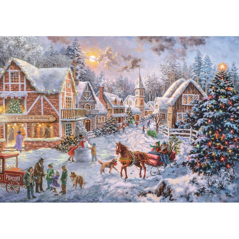 Puzzle clementoni Preparativi per il Natale 1000 pezzi