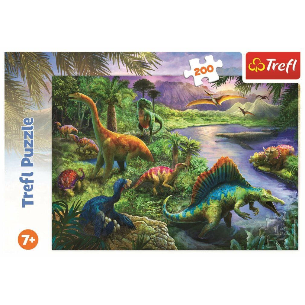 trefl Puzzle Dinosauri 200 pezzi