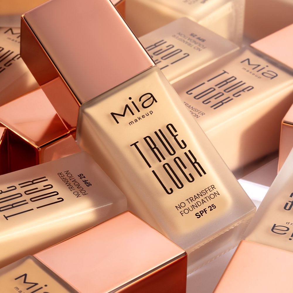Mia Makeup True Lock fondotinta no transfer a lunga tenuta, SPF28