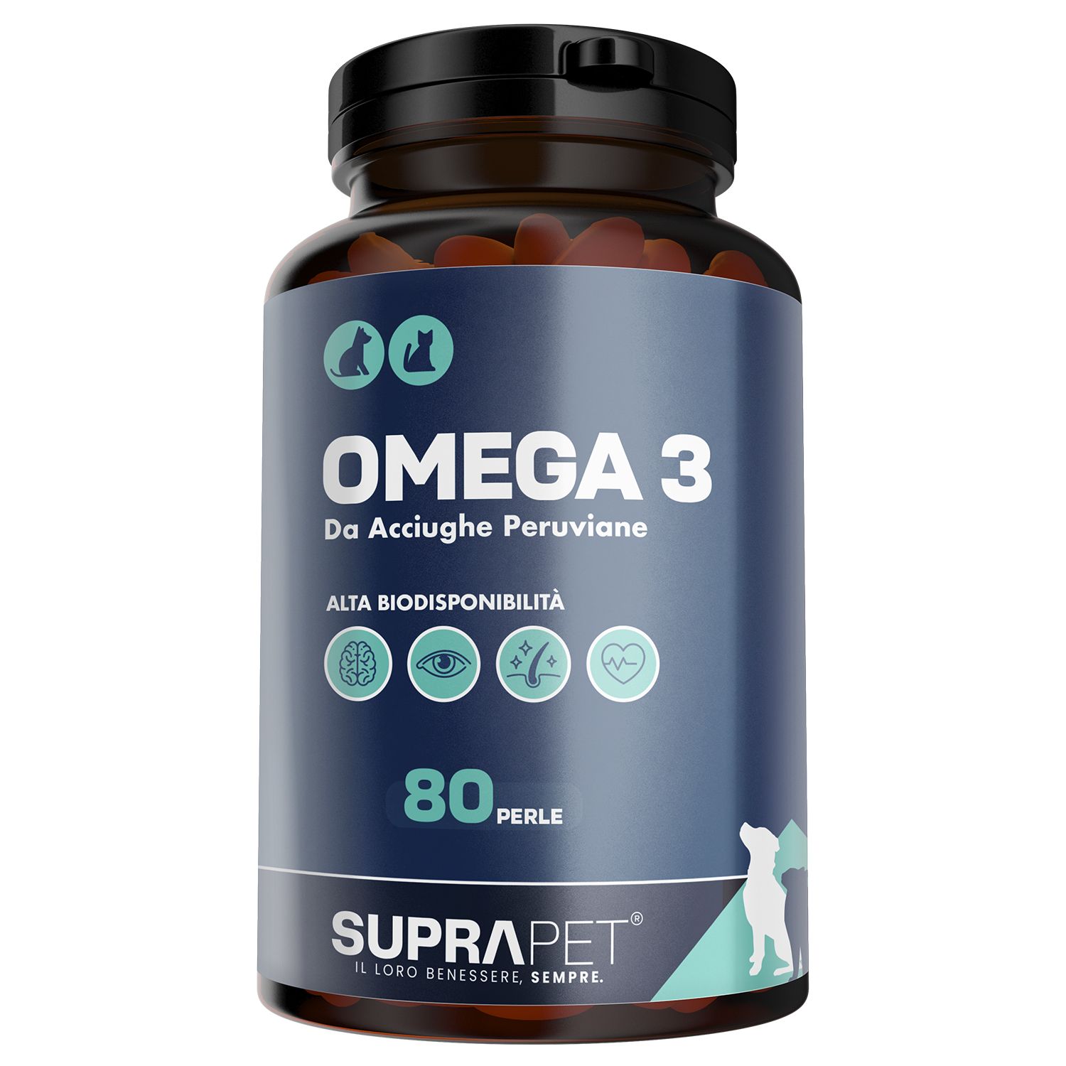 Suprapet Omega 3 pet 80 perle