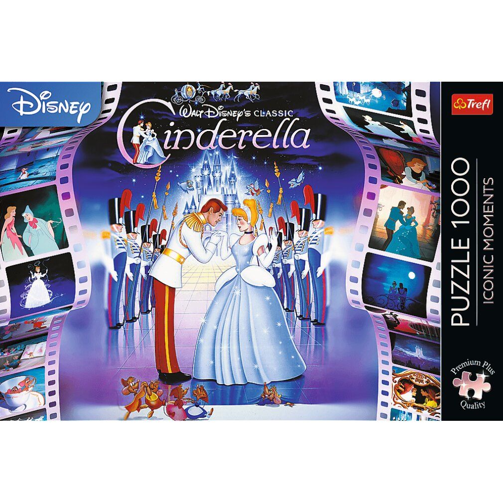 trefl Puzzle Premium Plus Iconic Moments Cenerentola 1000 pezzi