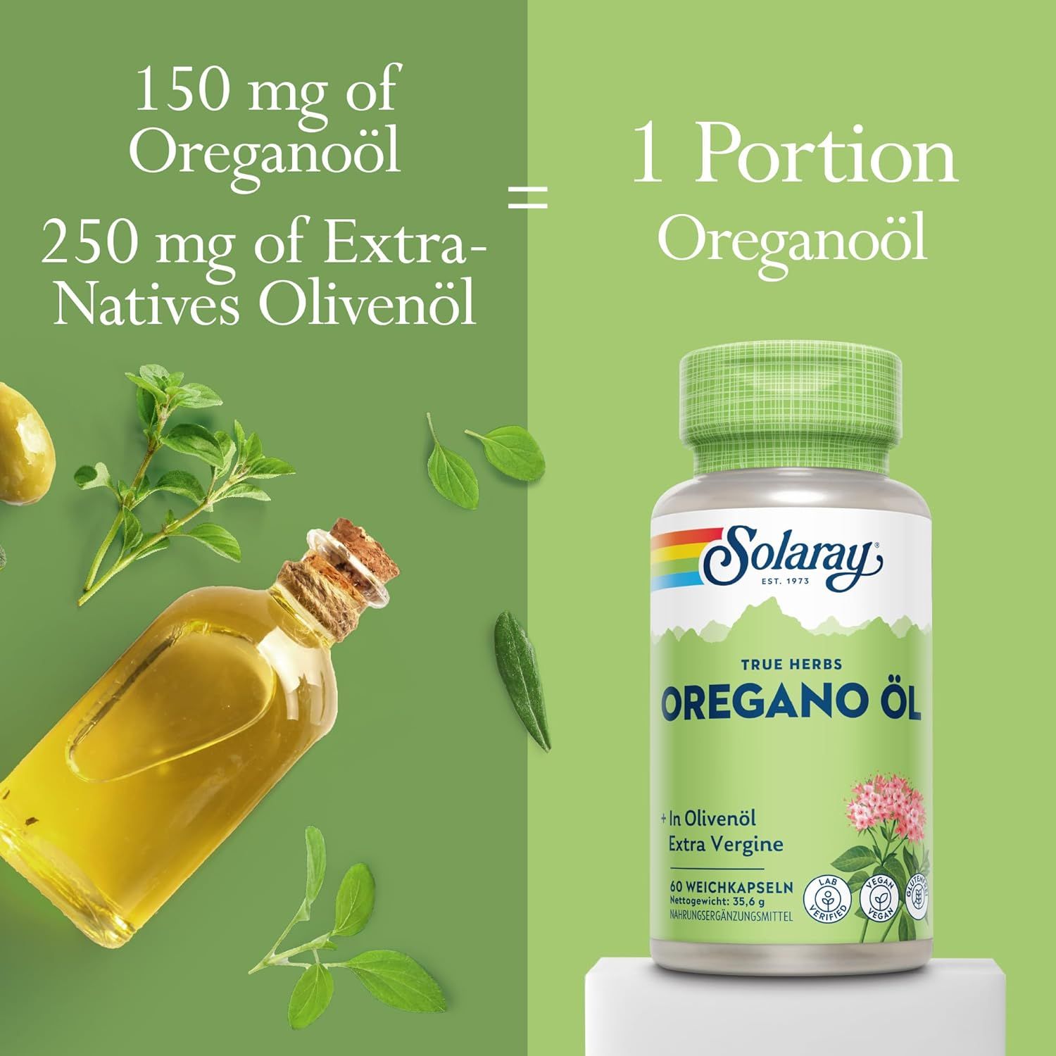 Solaray Softgel all’Olio di Origano