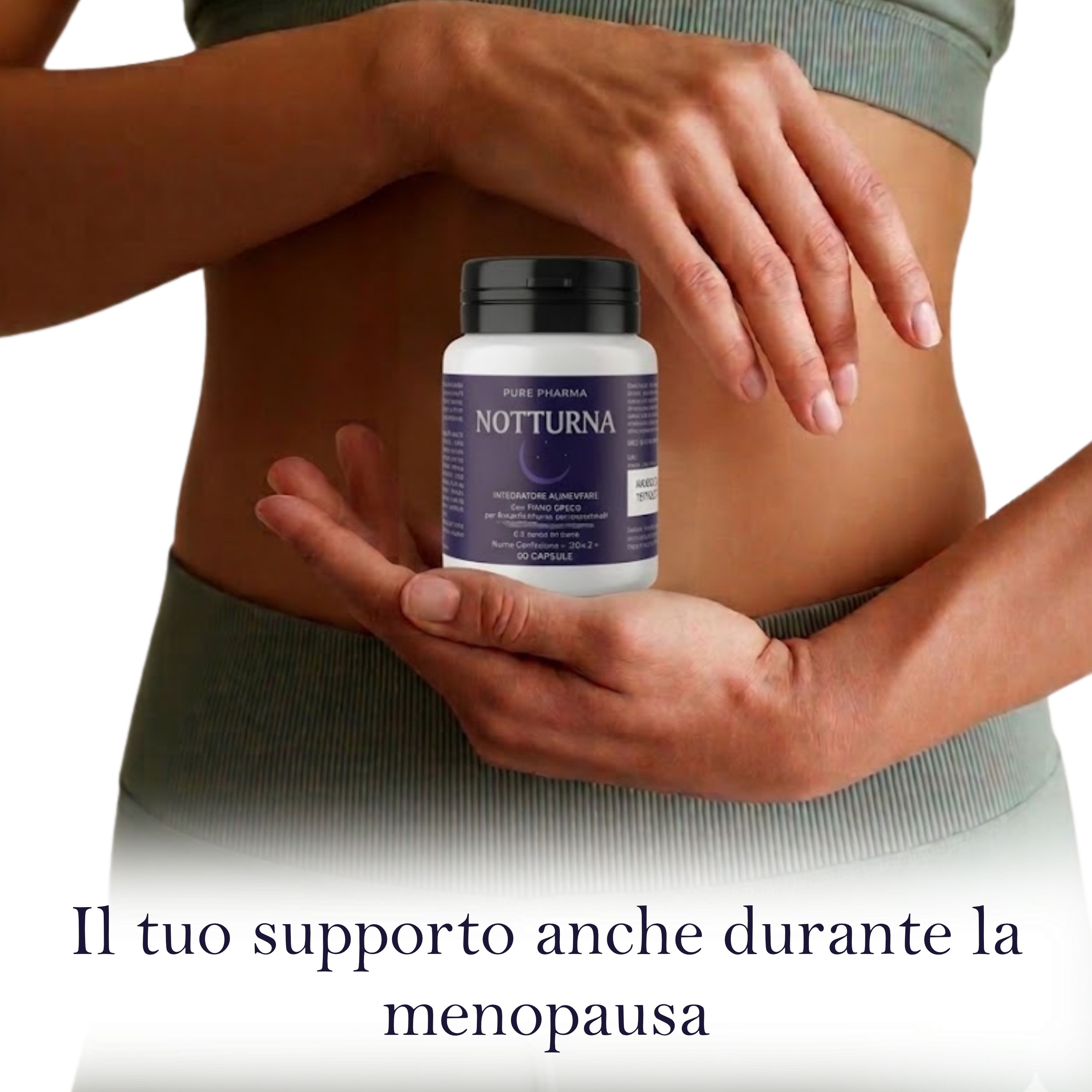 ALOHALABS Notturna Integratore Alimentare con Griffonia,– Formula per la Routine Serale e il Relax
