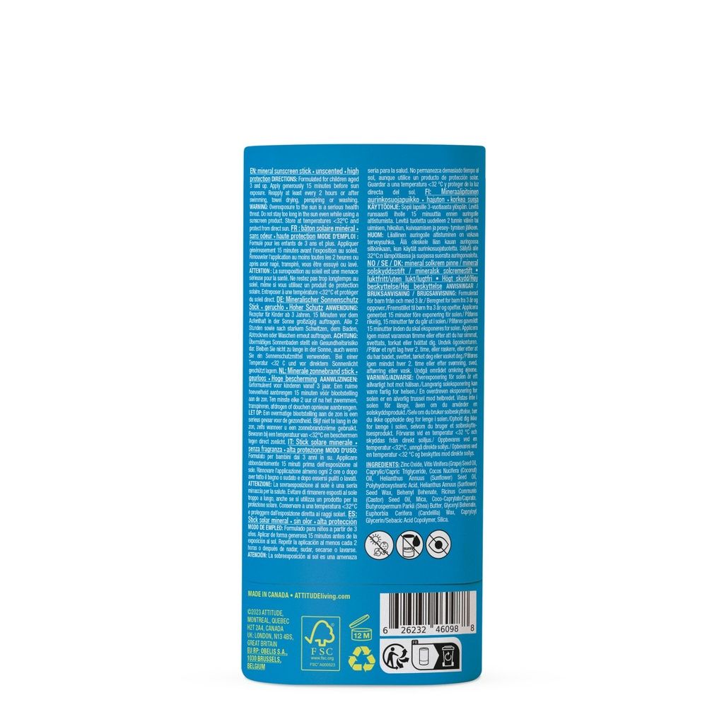 Sunly - Kids & Baby Care - Stick Solare Bambini - SPF 30 - Inodore