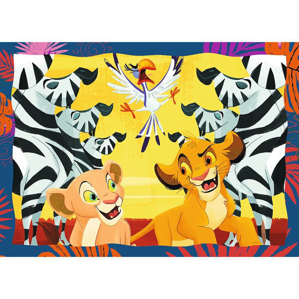 trefl Puzzle Brave Lion King 4in1 (35,48,54,70 pezzi)