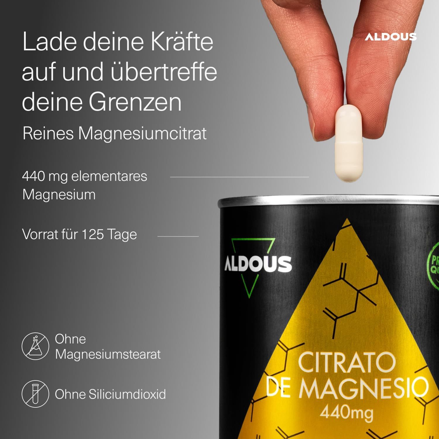 Aldous Capsule di Magnesio Citrato
