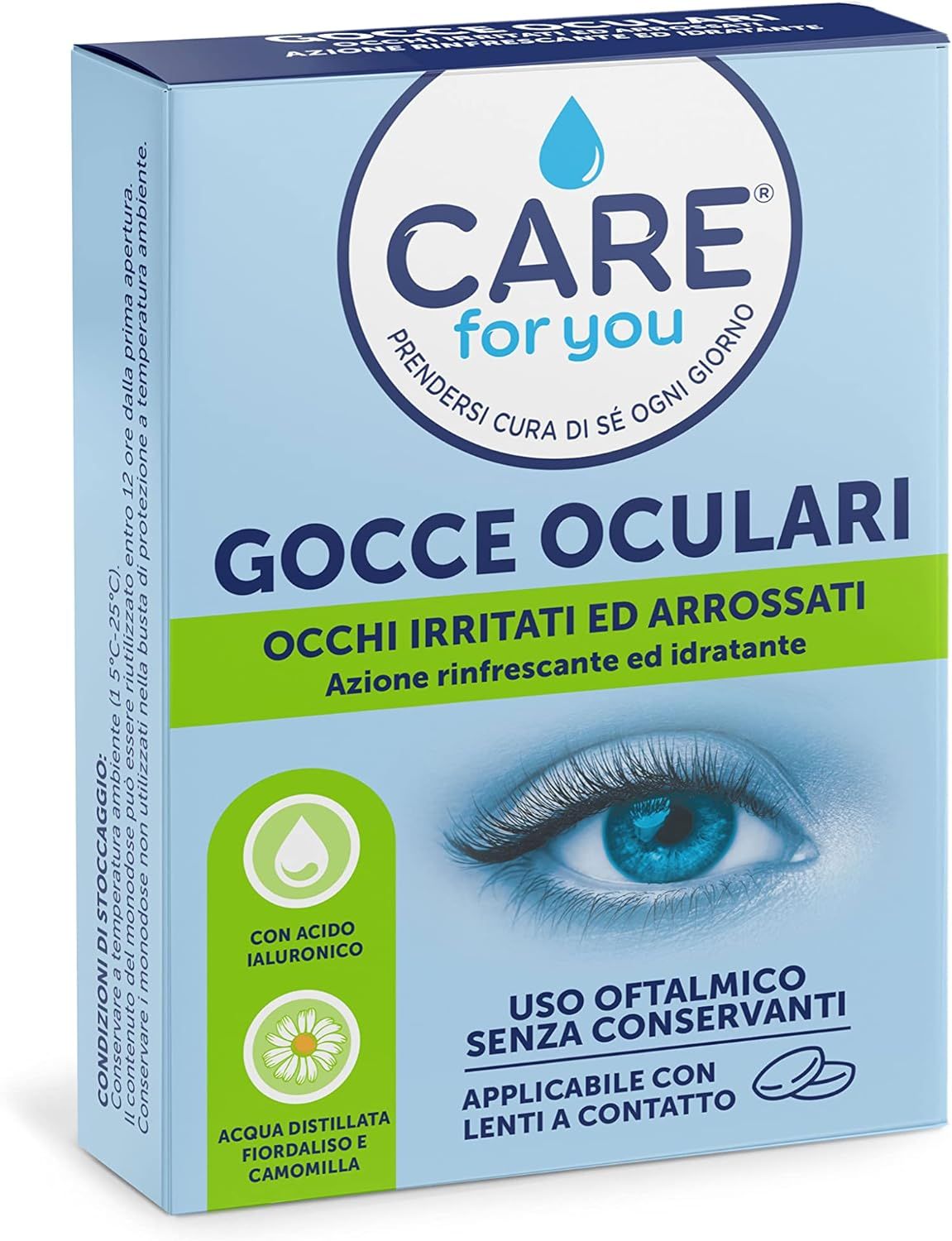 Care For You Gocce Oculari Monodose 10 x 0,5 ml