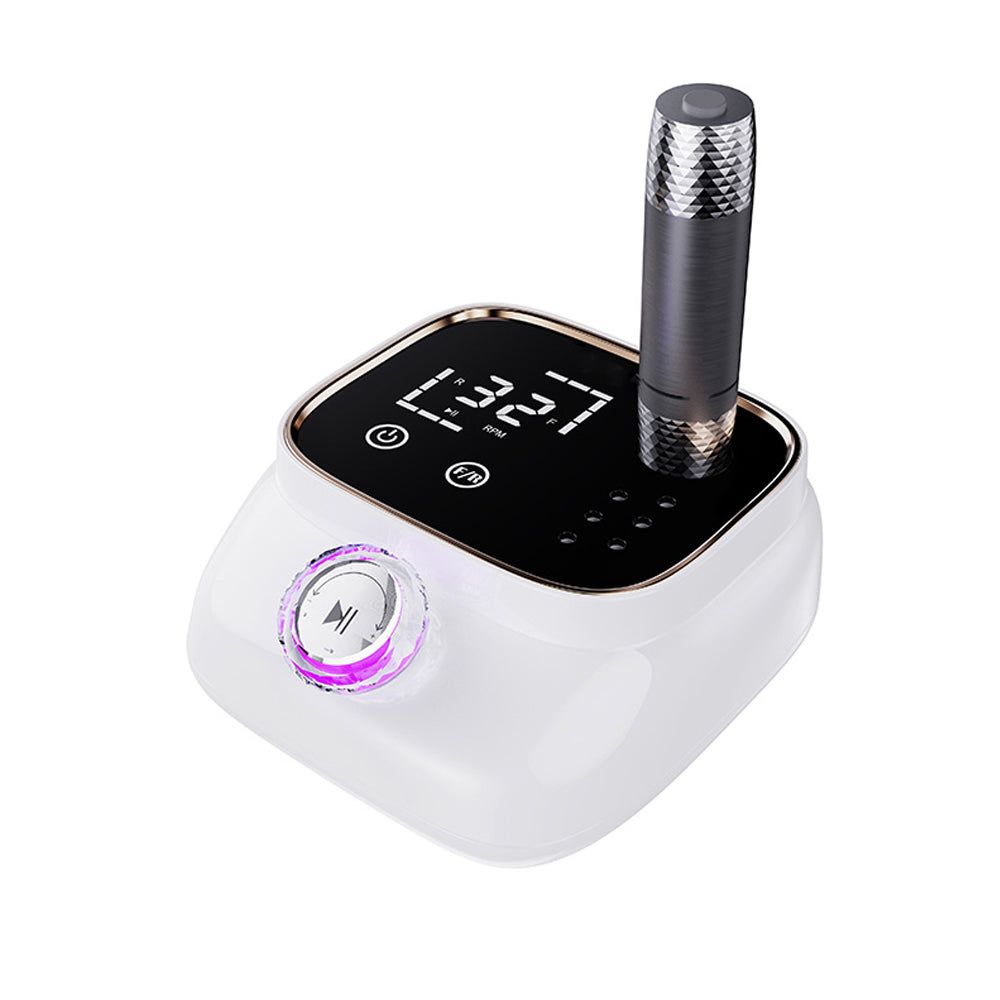 LCI Cosmetics - Fresa per Unghie Professionale LCI - 45000 RPM Touchscreen Display Lcd