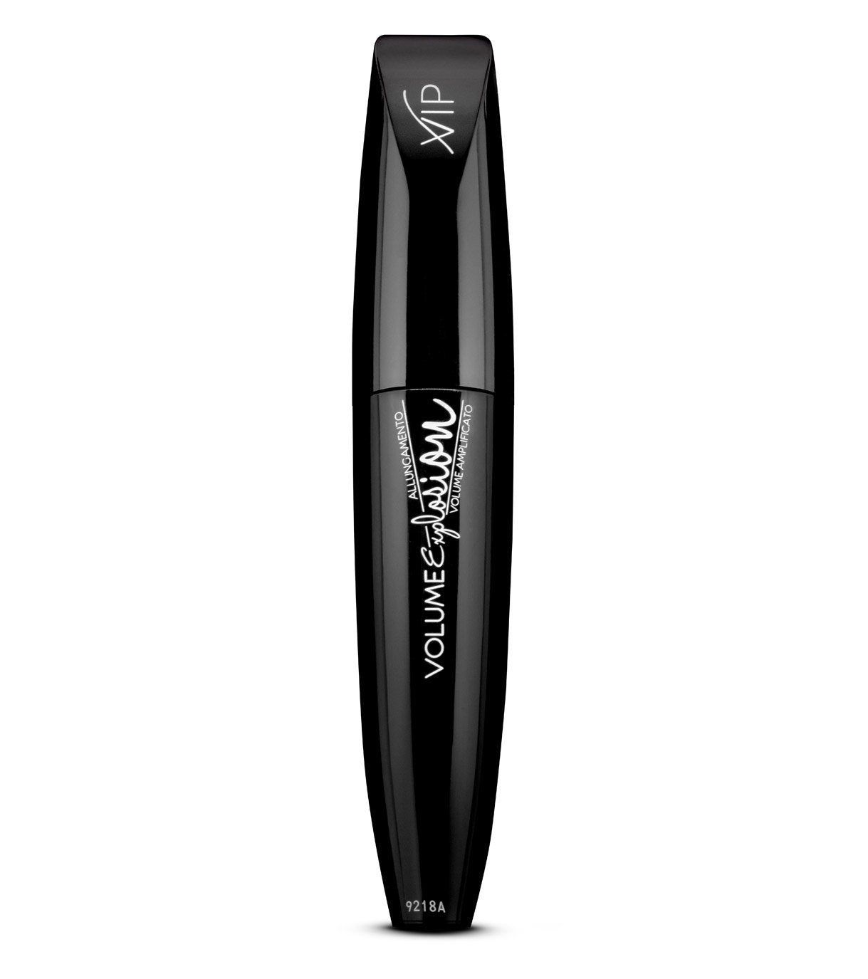 Confezione nera di mascara con scritta "VOLUME EXPLOSION" e "VIP".