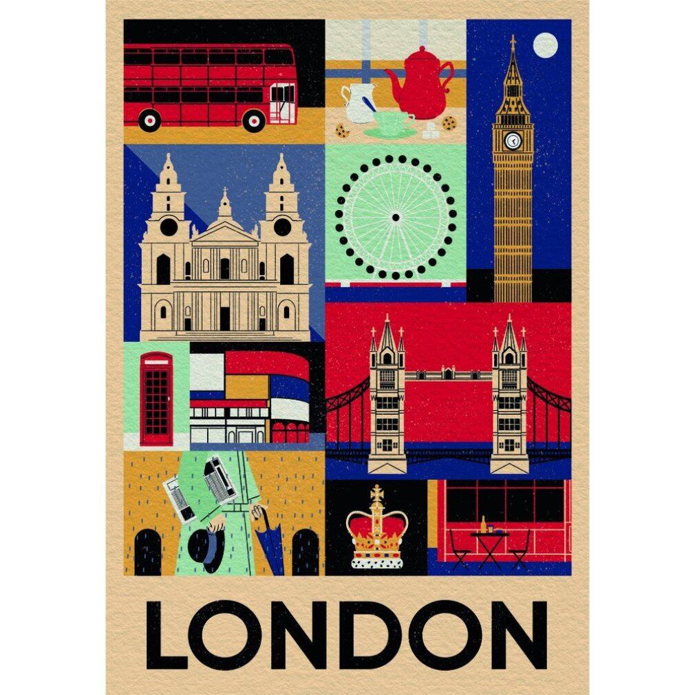 Puzzle da 1000 Pezzi - Style in the City: London