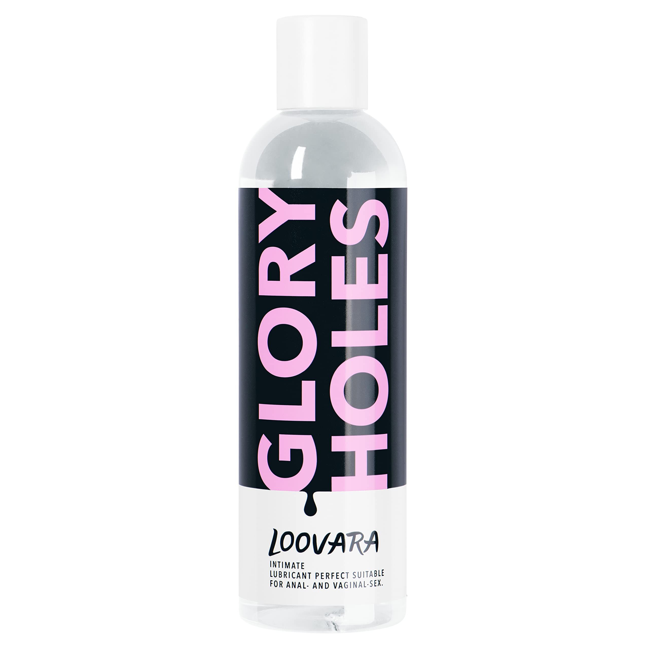 Flacone di gel lubrificante Loovara Glory Holes. Lubrificante intimo per uso anale e vaginale.