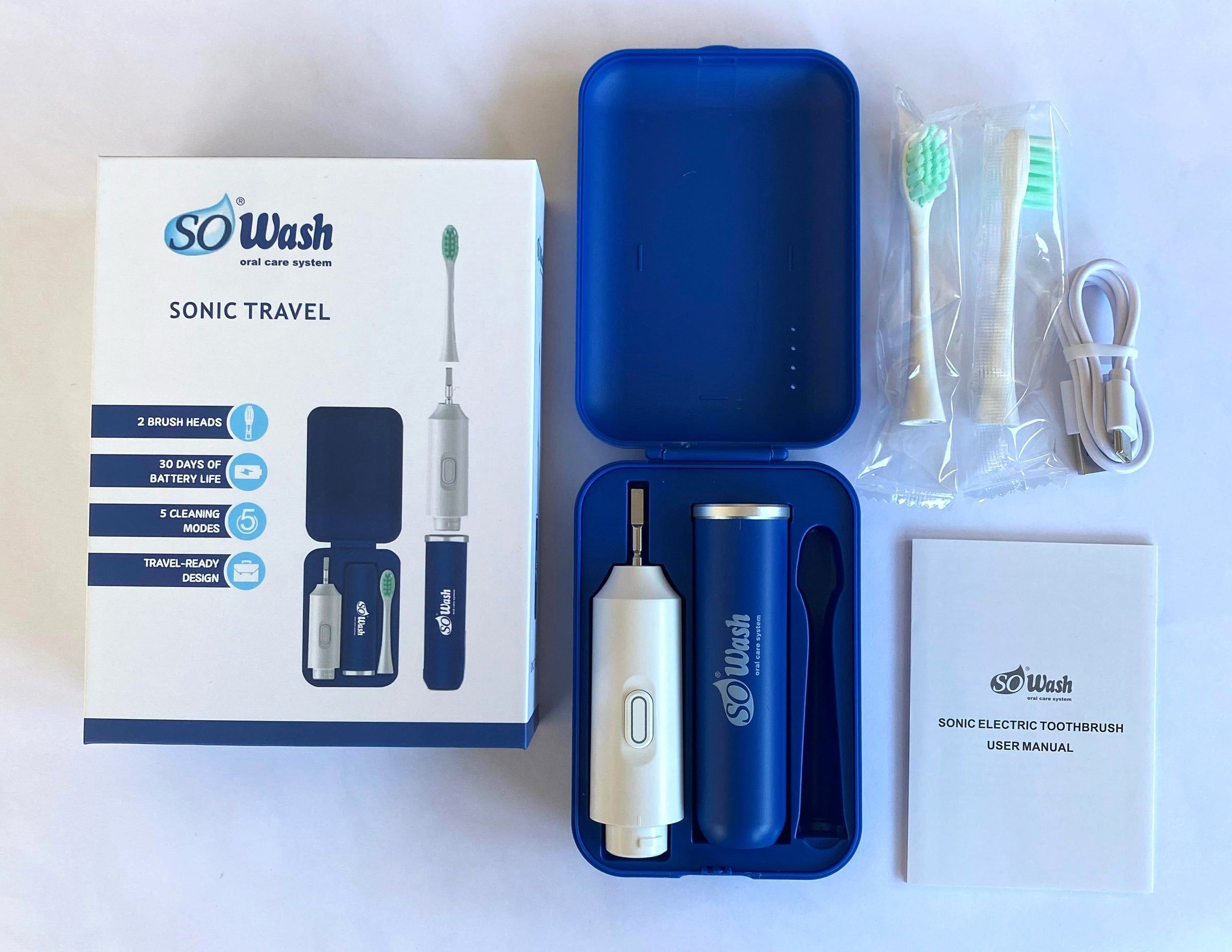 Spazzolino elettrico Sonico SoWash Sonic Travel