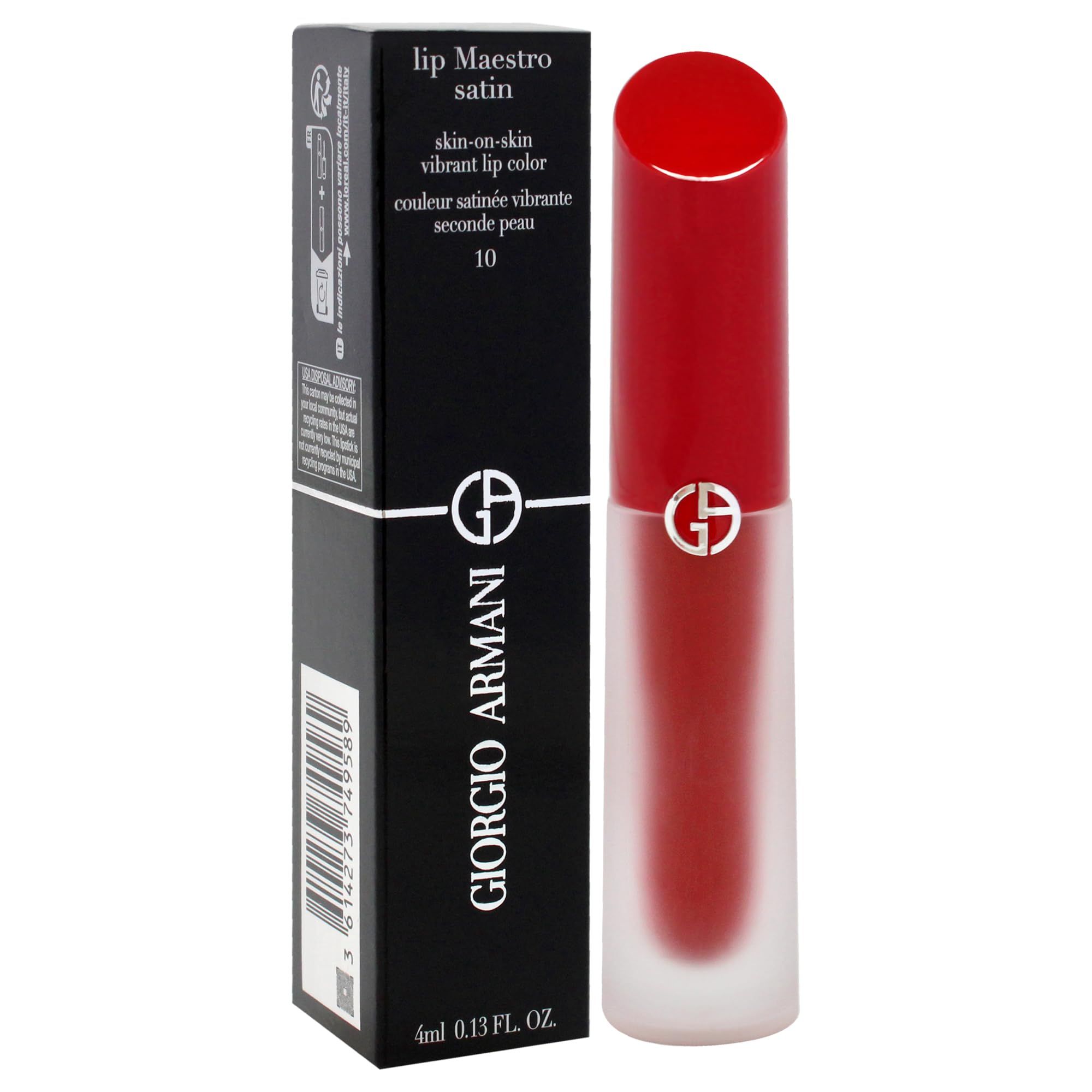 Giorgio Armani Lip Maestro Satin 10 In Love