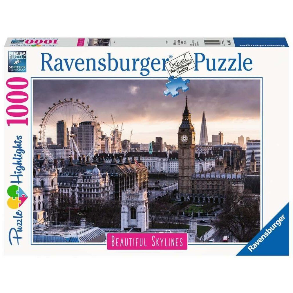 Puzzle Beautiful Skylines - Londra (1000 pezzi)