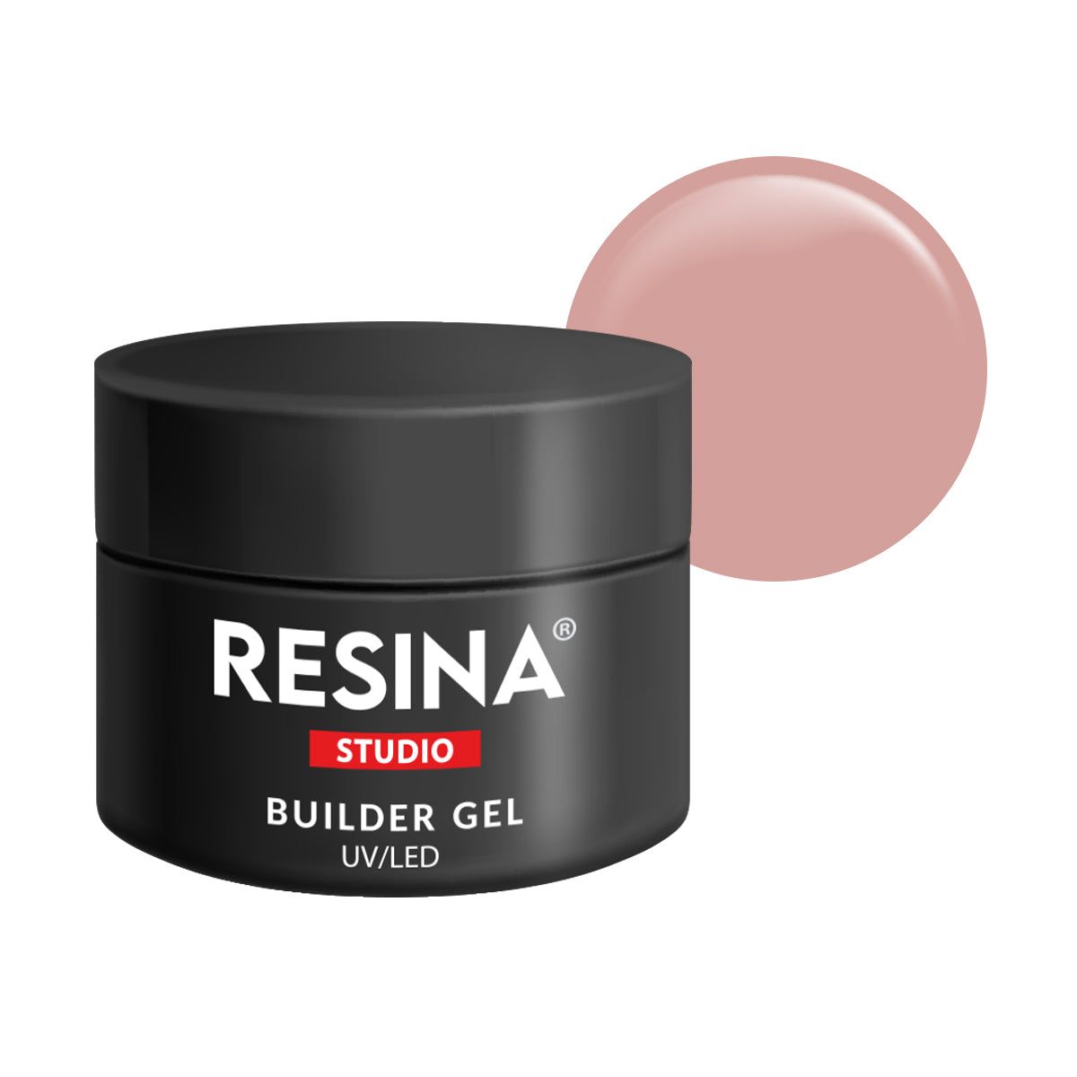 LCI Cosmetics - Builder Gel ricostruzione 50 ml - NUDE DARK Media densità LCI Resina Studio