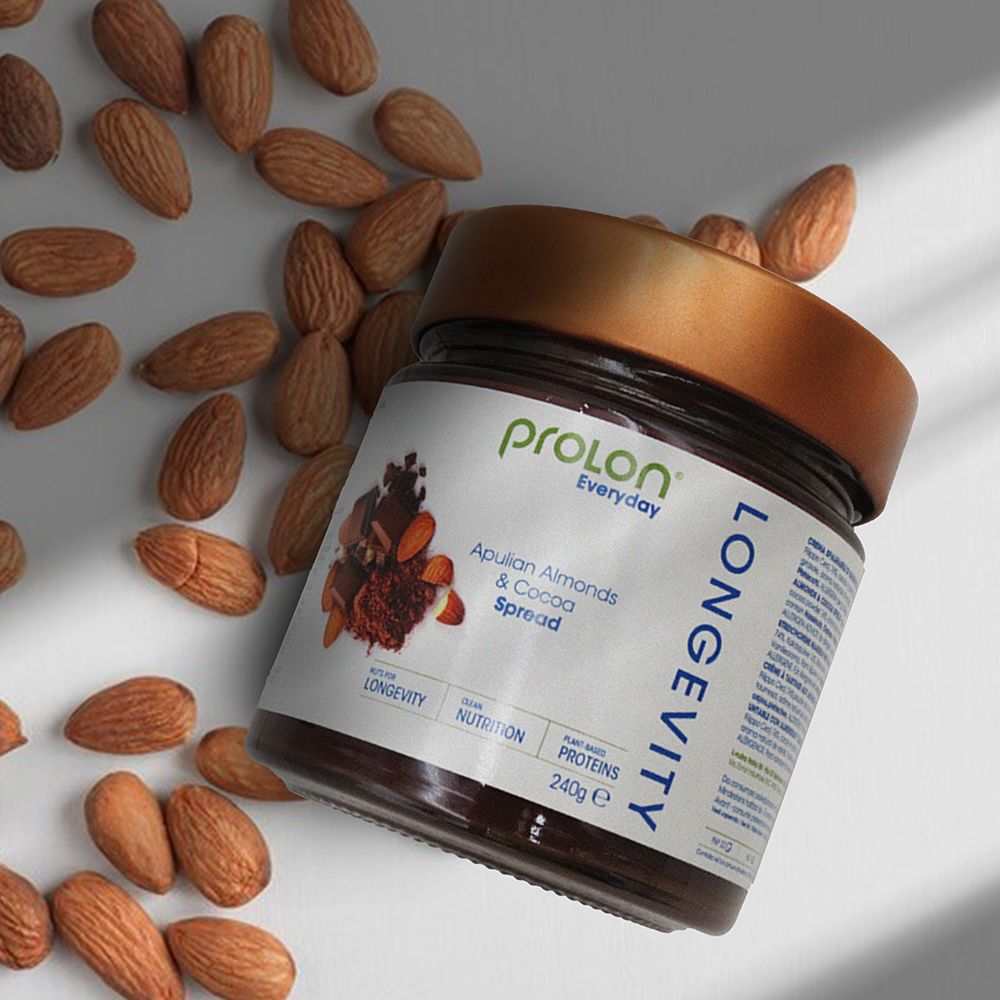 ProLon Crema spalmabile mandorle e caca (74% mandorle)