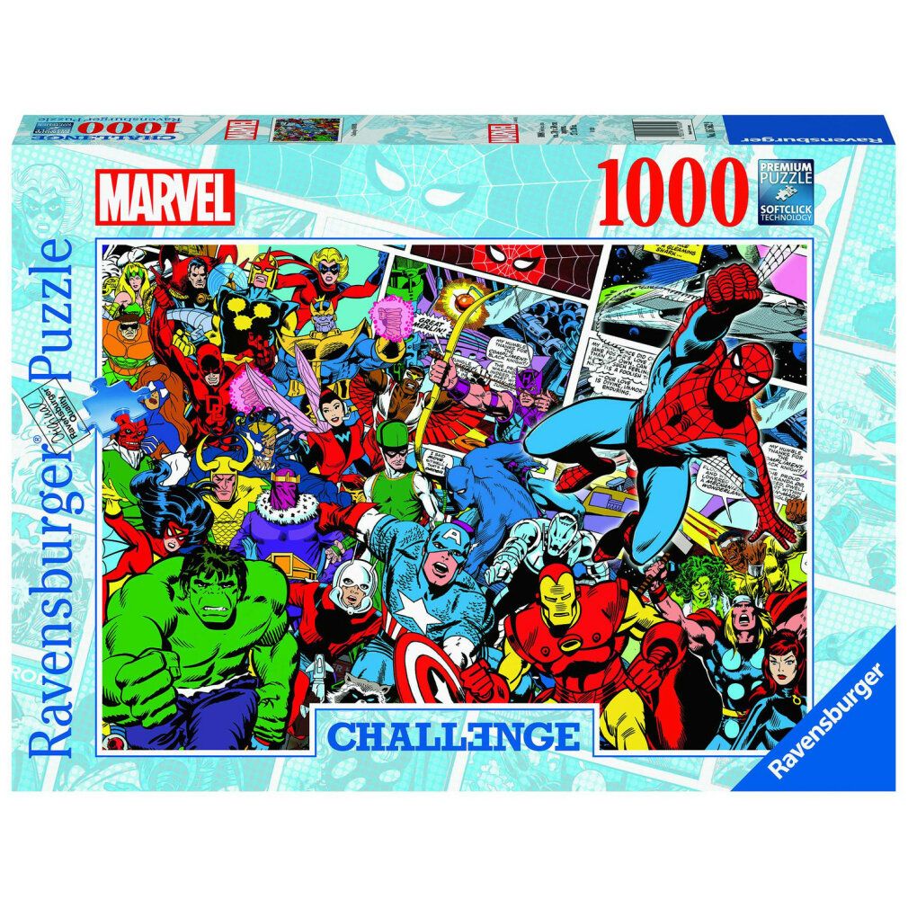 Sfida Marvel - Puzzle 1000 pezzi