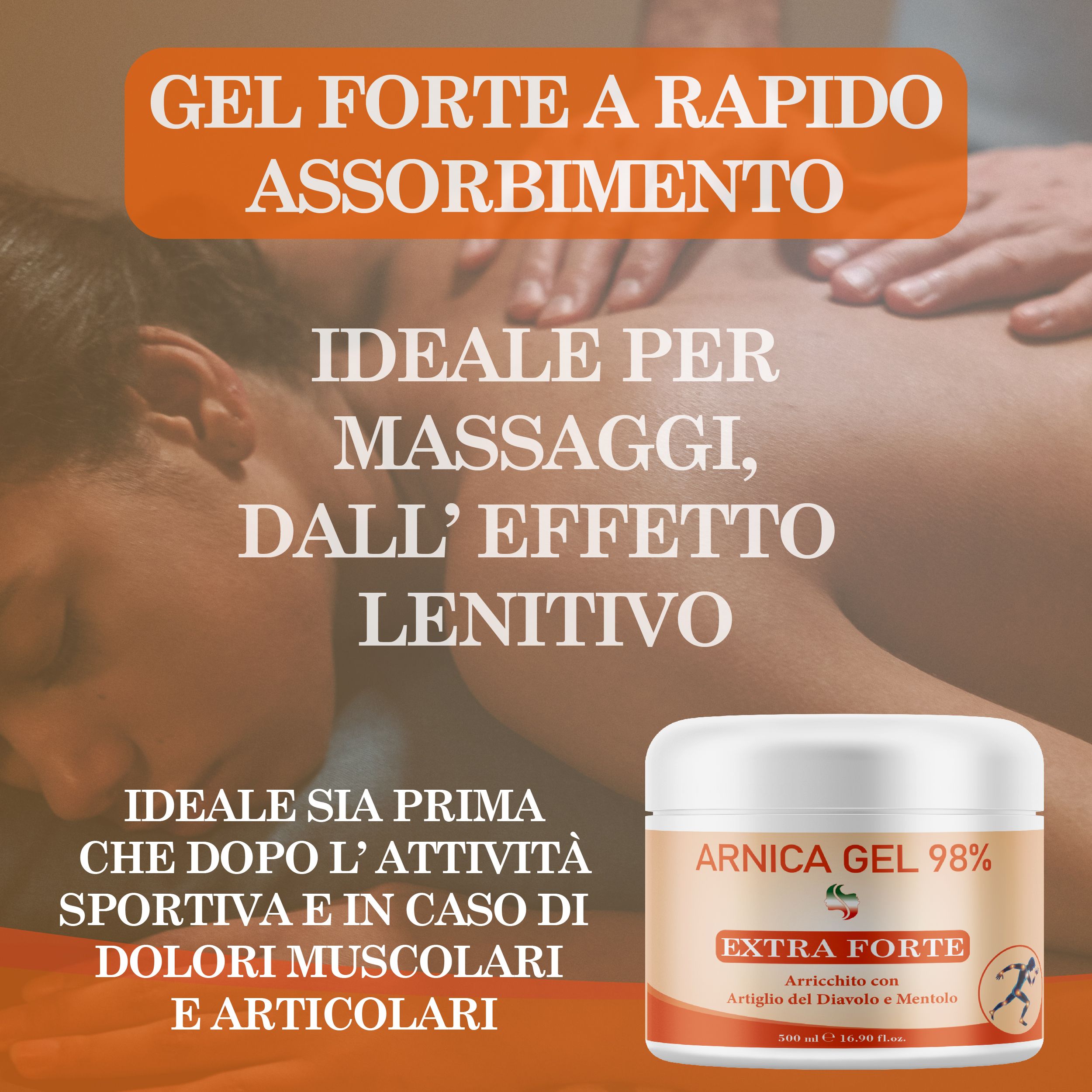 Trico Hair Italy Arnica 98% e Artiglio del Diavolo con Mentolo