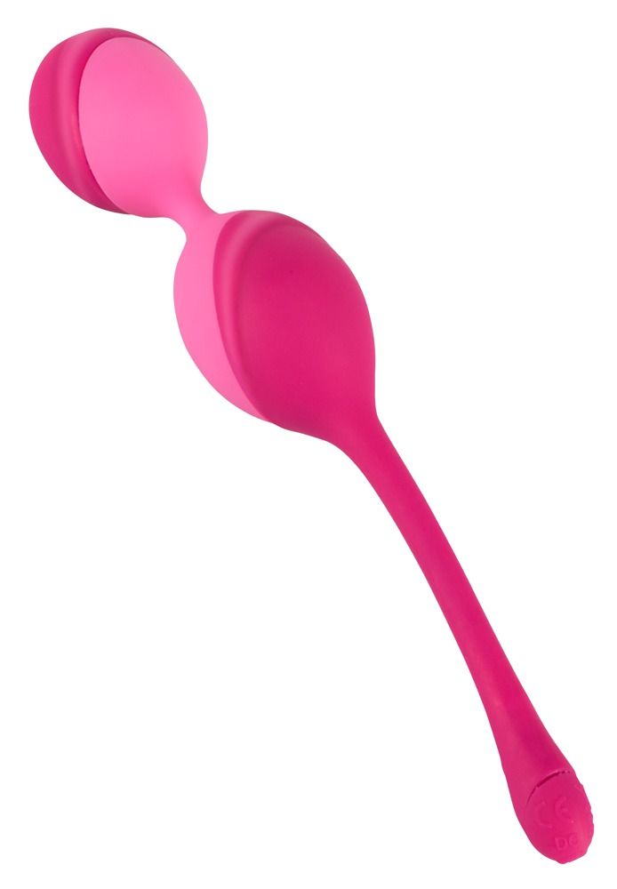 Due sfere d'amore rosa, collegate da un ponte.