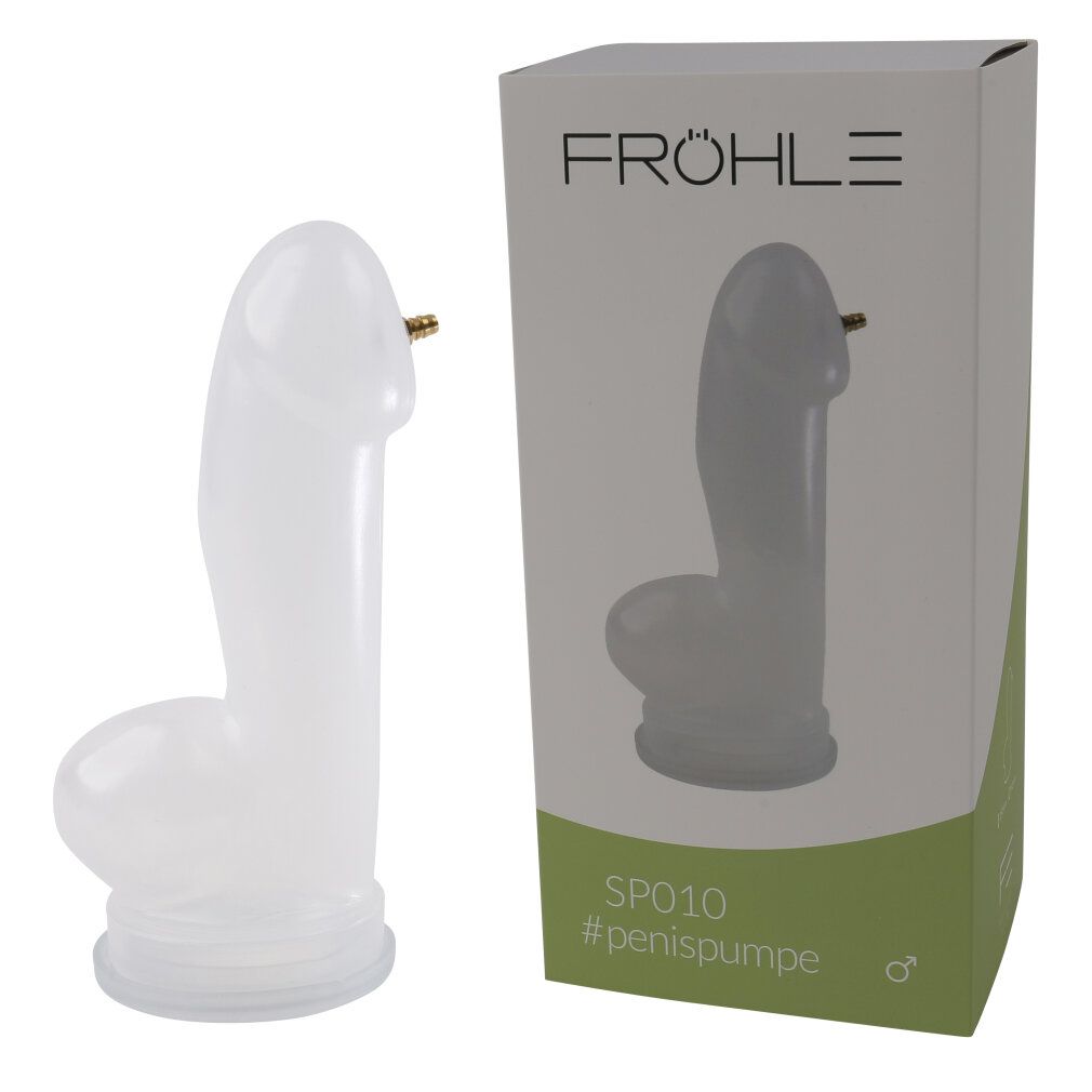 frÖhle Cilindro realistico per pene xl, trasparente