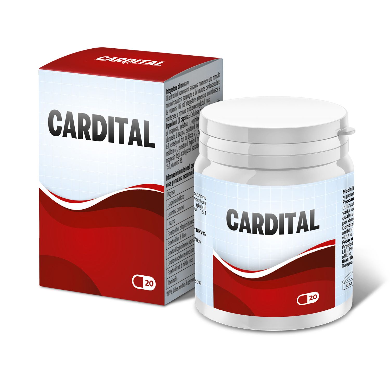 Cardital Capsule – Con aminoacidi e Magnesio
