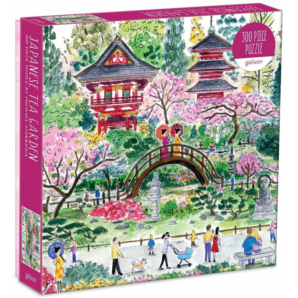 galison Puzzle del giardino giapponese 300 pezzi