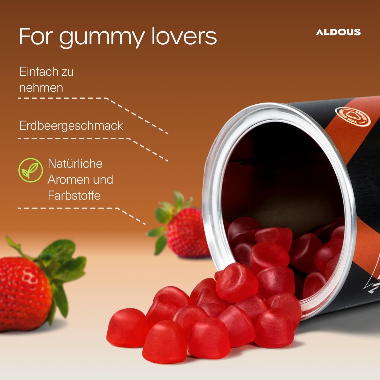 Aldous Gummies Multivitaminiche per Bambini
