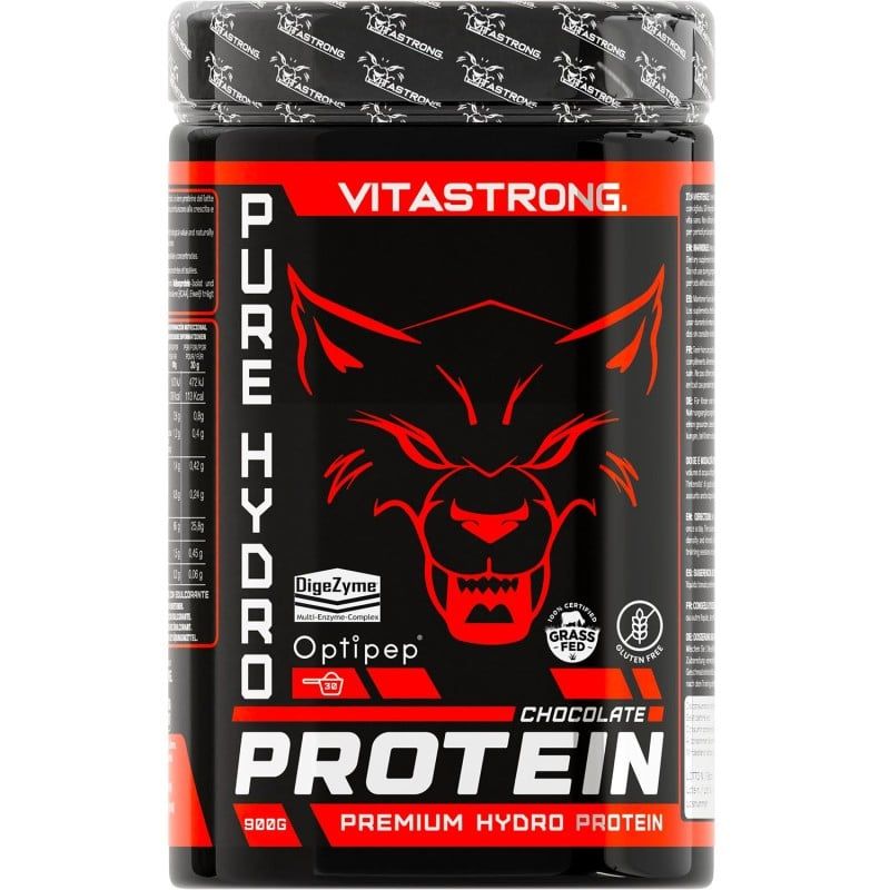 Vitastrong Pure Hydro Protein Cioccolato – 750 G, Proteine Isolate