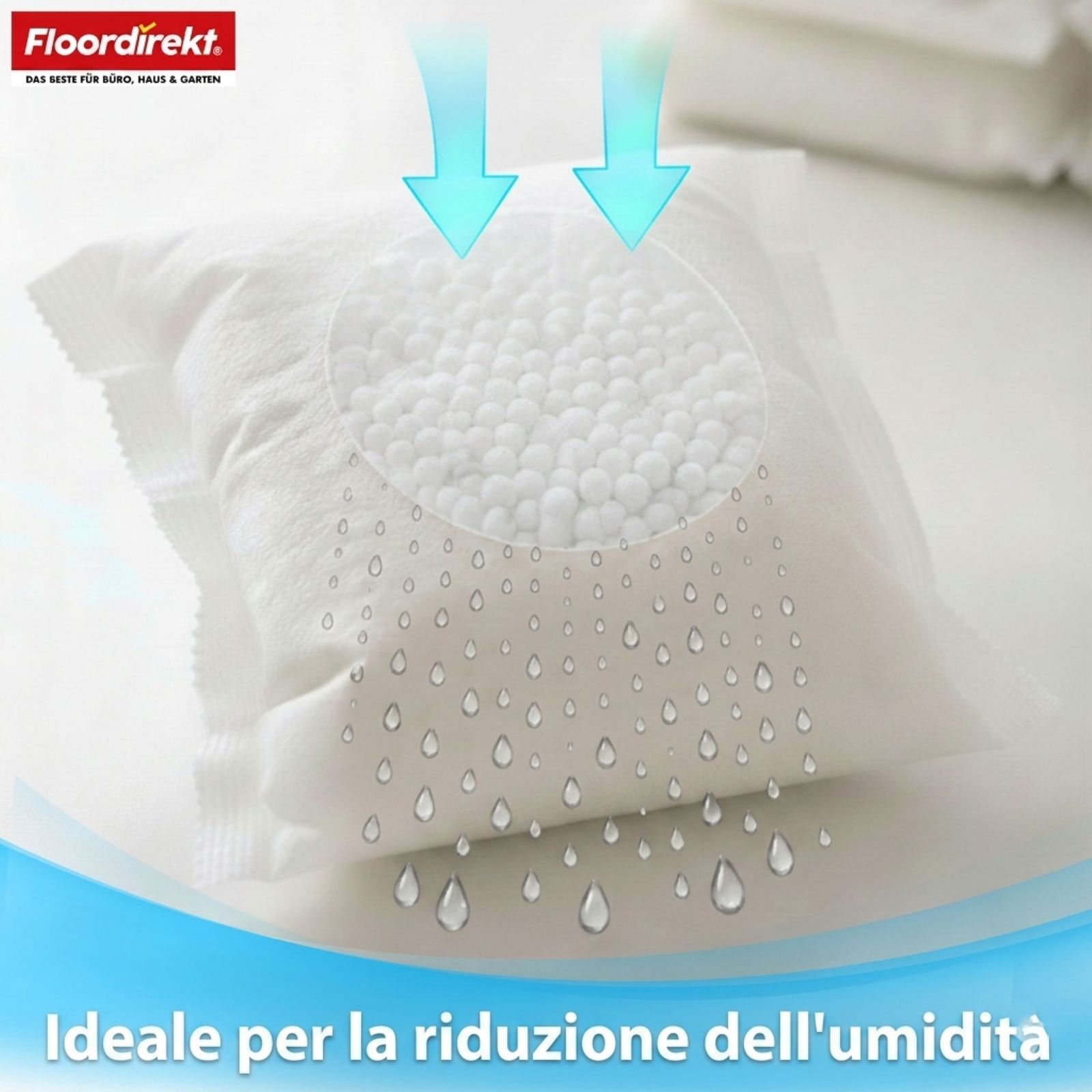 KARAT sacchetti di ricarica Habo per deumidificatori d’aria - granuli 400 g
