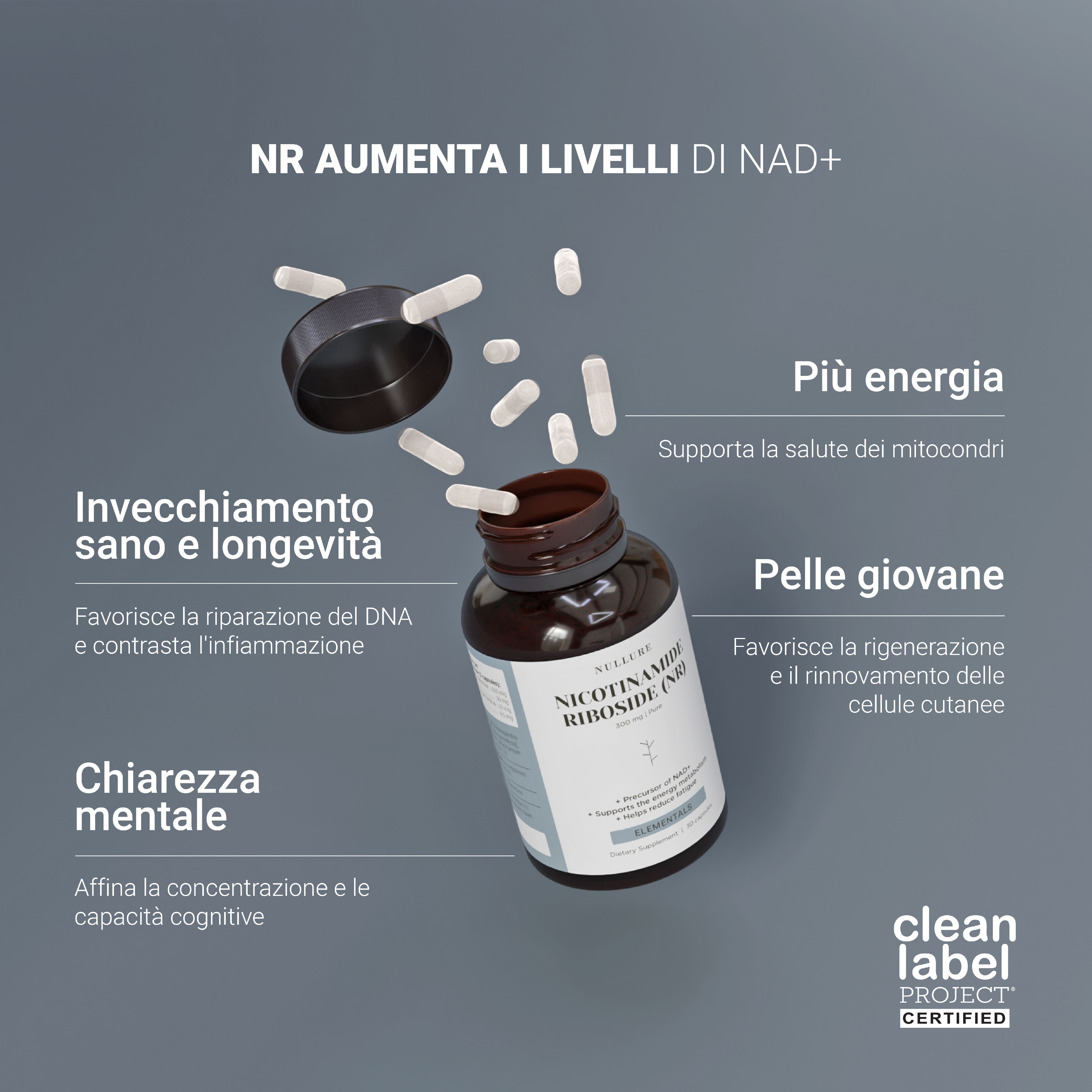 Nullure Nicotinamide Riboside (NR) 300mg