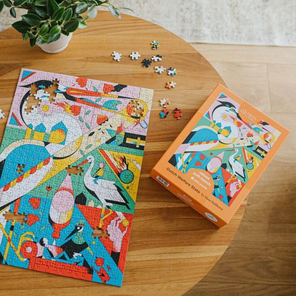Puzzle trefl uft Velvet Soft Touch: Olanda - Lo Stato Sociale 500 pezzi